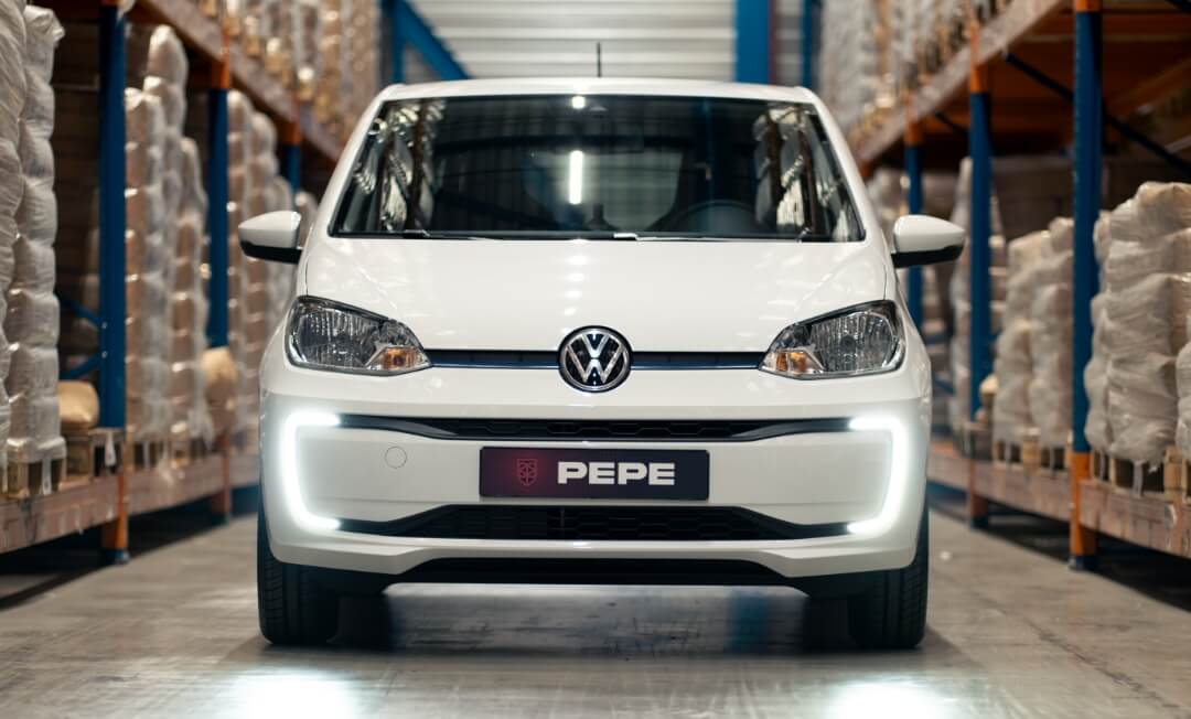 Volkswagen UP voor Van Akkeren Logistics als mobiliteitsoptie van PEPE Wagenparkbeheer