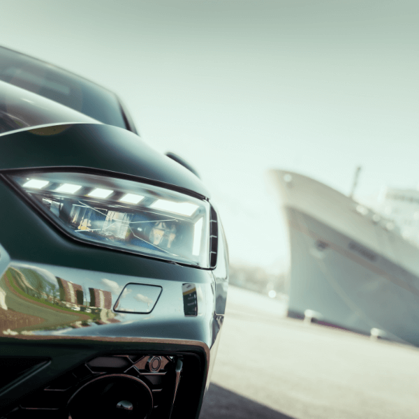 Voorlamp Luxe transportoplossingen voor zakelijke klanten met Audi in Roosendaal